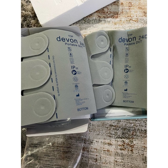Devon 24D DVT Portable Compression Device Bloodclot Prevention *NEW* - Picture 6 of 12